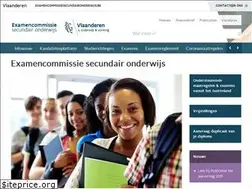 Sites similar to examencommissiesecundaironderwijs.be