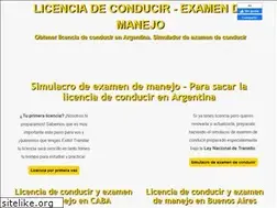Sites similar to examendeconducir.com.ar