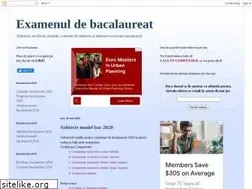 Sites similar to examenebac.blogspot.com