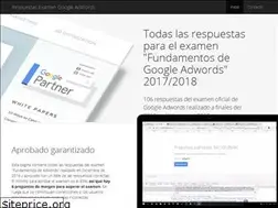 Sites similar to examengoogleadwords.github.io