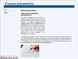 Sites similar to examenpsicometrico.com