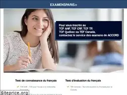 Sites similar to examensparis.fr