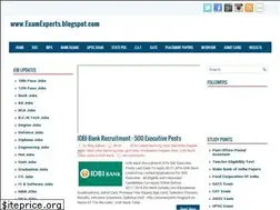 Sites similar to examexperts.blogspot.com