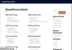 Sites similar to examfocus.com