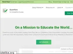 Sites similar to examforo.com
