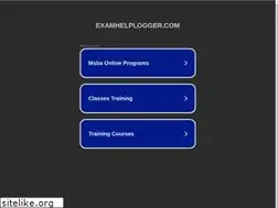 Sites similar to examhelplogger.com