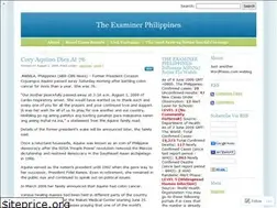 Sites similar to examinerphils.wordpress.com