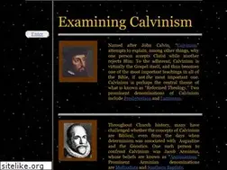 Sites similar to examiningcalvinism.com