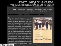 Sites similar to examiningtuskegee.com