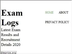 Sites similar to examlogs.org.in