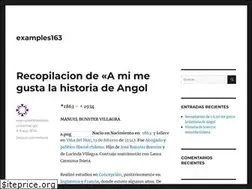 Sites similar to examples163.wordpress.com