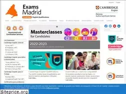 Sites similar to exams-madrid.com