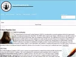 Sites similar to examsample.com