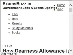 Sites similar to examsbuzz.in