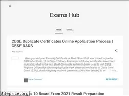 Sites similar to examshub.co.in