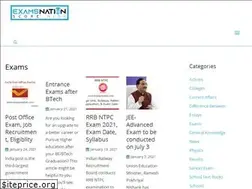 Sites similar to examsnation.com
