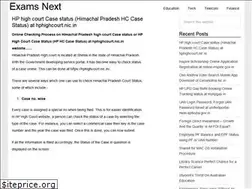 Sites similar to examsnext.com