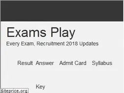 Sites similar to examsplay.com