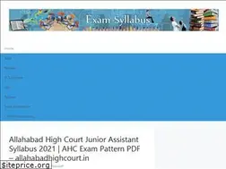 Sites similar to examsyllabus.co.in
