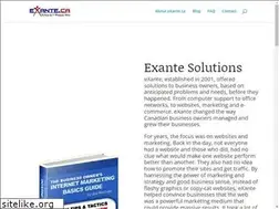 Sites similar to exante.ca