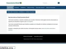 Sites similar to exaustoresbrasil.com