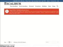 Sites similar to excaliburaccordions.com