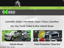 Sites similar to exceedautoexteriors.com