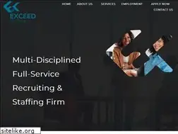 Sites similar to exceedstaffing.com