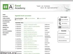 Sites similar to excel-academy.nl