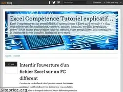 Sites similar to excel-competence.over-blog.com