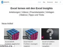 Sites similar to excel-insights.de