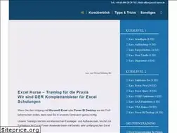 Sites similar to excel-kurse.de