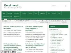 Sites similar to excel-nervt.de