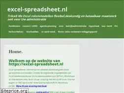 Sites similar to excel-spreadsheet.nl