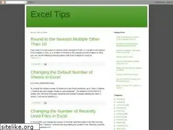 Sites similar to excel-tips.blogspot.com