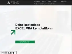 Sites similar to excel-vba-lernen.de