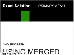 Sites similar to excel.solutions