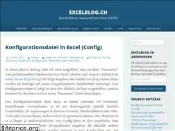 Sites similar to excelblog.ch