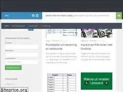 Sites similar to excelbrevet.se