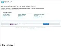 Sites similar to excelcalendars.com