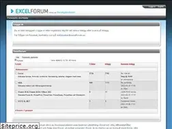 Sites similar to excelforum.se