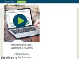 Sites similar to excelhelp.com