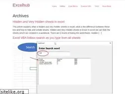 Sites similar to excelhub.org