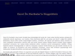 Sites similar to excelileharikalar.com