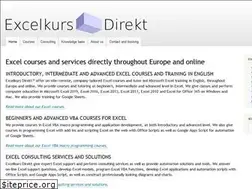 Sites similar to excelkursdirekt.eu