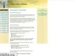 Sites similar to excellegalfunding.com