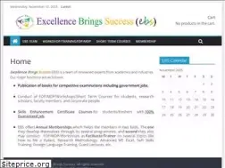 Sites similar to excellencebringssuccess.com