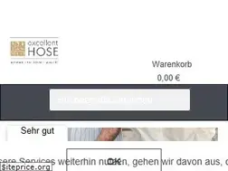 Sites similar to excellent-hose.de
