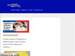 Sites similar to excellentopinion.com