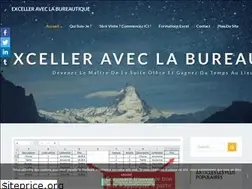 Sites similar to exceller-avec-la-bureautique.com